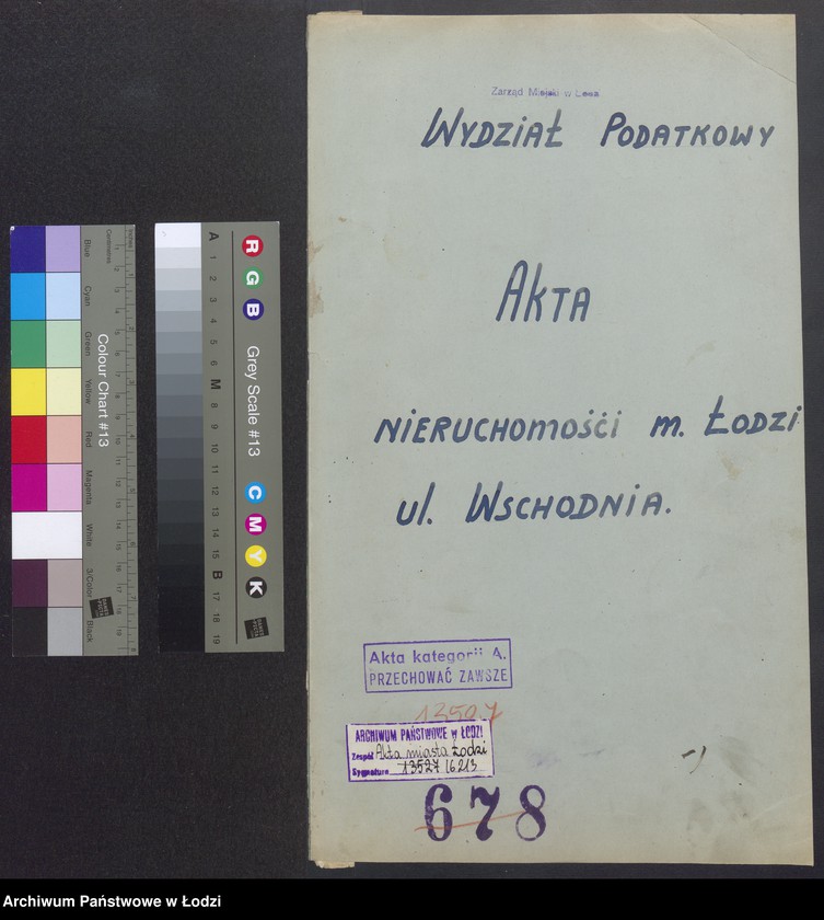 image.from.unit.number "Księga inwentarzowa nieruchomości m. Łodzi ul. Wschodnia"