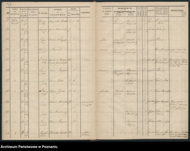 Obraz 19 z jednostki "Księga zgonów"
