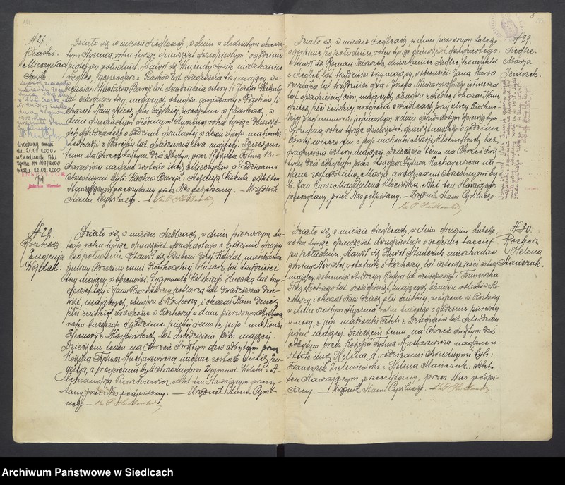 Obraz 11 z jednostki "Akta urodzeń, małżeństw, zgonów"