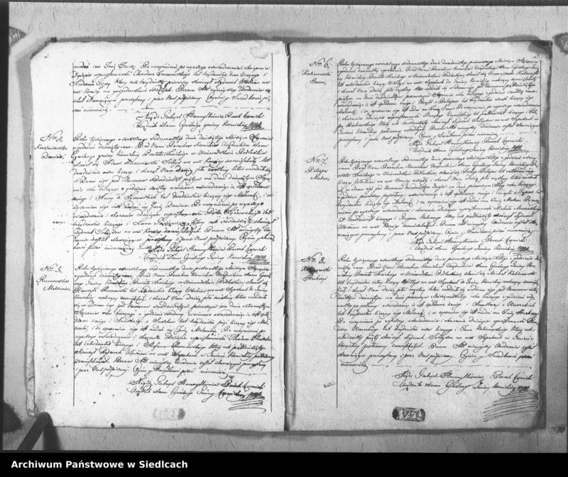 Obraz 5 z jednostki "Akta urodzin, małżeństw, zgonów"