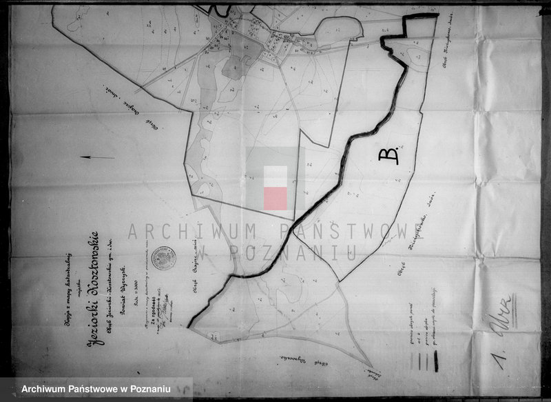Obraz 7 z jednostki "Majątek Jeziorki Kosztowskie powiatu wyrzyskiego wyłączenie z art. 4/5 ustawy o wykonaniu reformy rolnej Ernst Buttner"