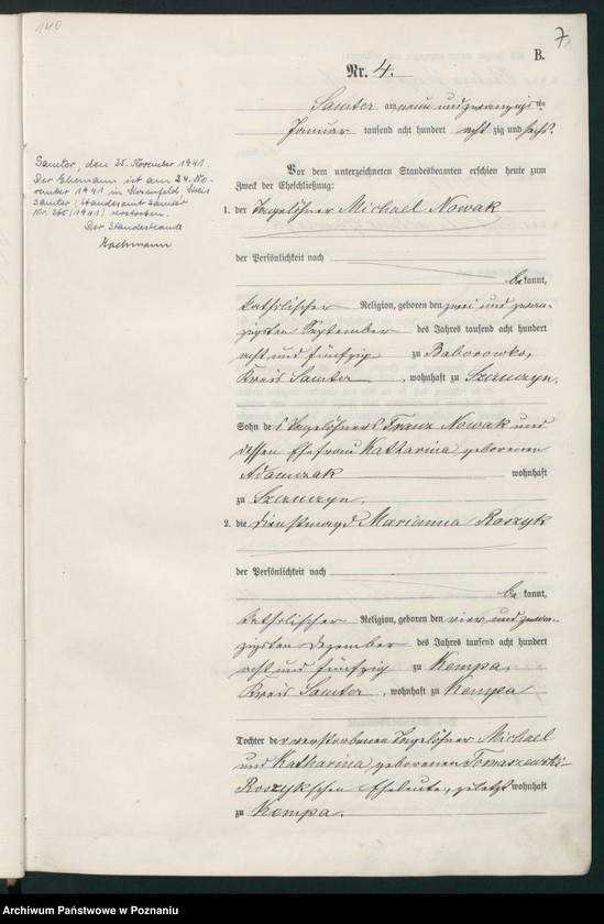 image.from.unit.number "Księga małżeństw"