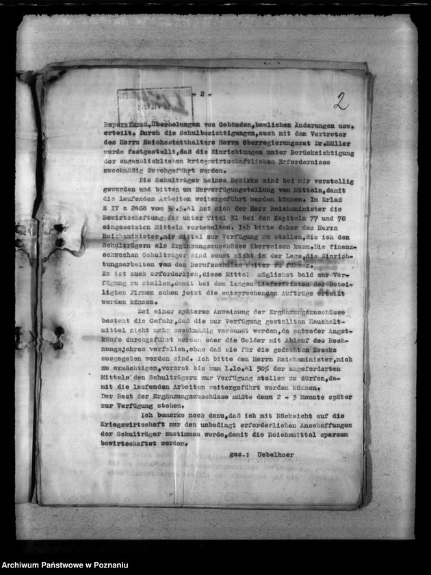 Obraz 6 z jednostki "Haushaltswesen. Mittel für Schülerheime. Reichsbeihilfen an Schüler"