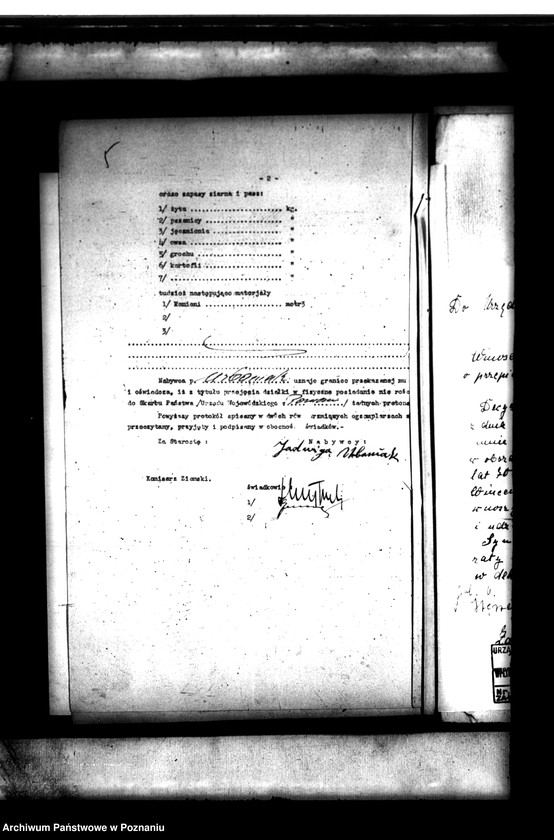 Obraz 9 z jednostki "Parcelacja lasu Witobel XV powiatu poznańskiego Jadwiga Urbaniak"