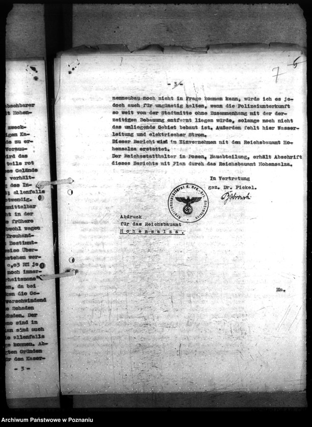 Obraz 11 z jednostki "Barackenlager Posen, Ordnungspolizei, Bulgarische Strasse"