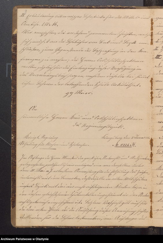 image.from.unit.number "Verordnungs Buch des Kirchspiels Schwarzstein"