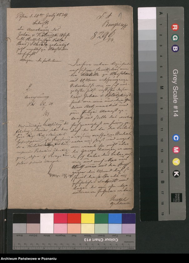 Obraz 4 z jednostki "A. betr. Julian von Kołudzki"