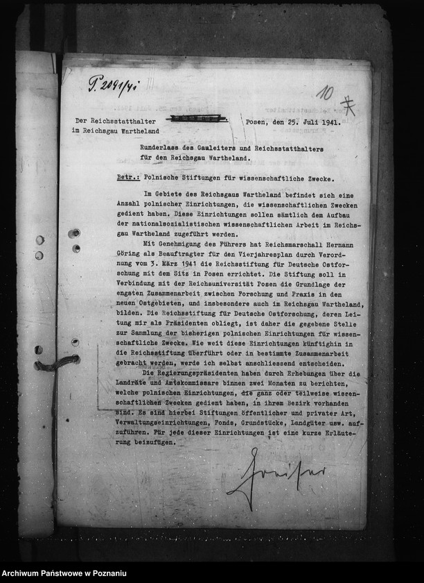 Obraz 14 z jednostki "Historische Gesellschaft Posen. Polnische Stiftungen für wissenschaftliche Zwecke"