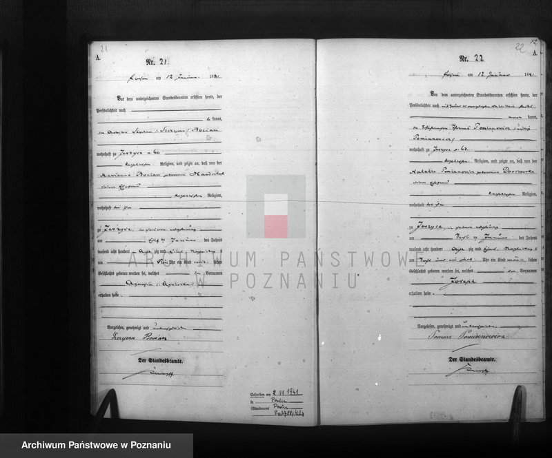 Obraz 13 z jednostki "Księga urodzeń"