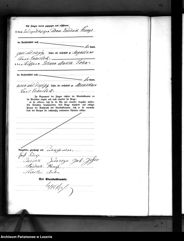 Obraz 20 z jednostki "[Księga małżeństw]"