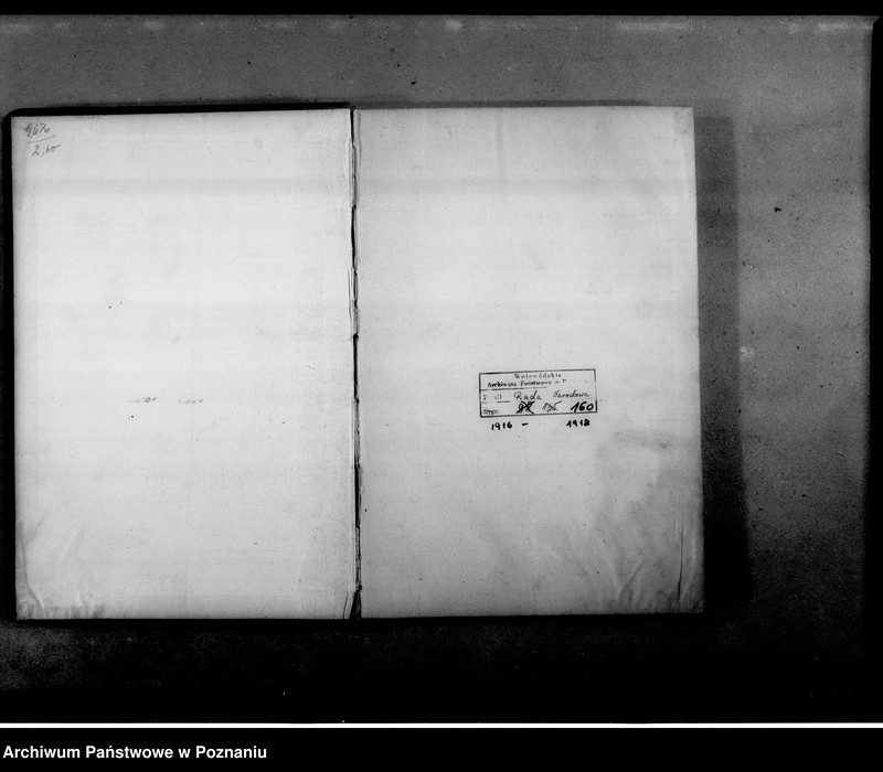 Obraz 3 z jednostki "Dziennik podawczy Komitetu dla Bezdomnych. t. III."