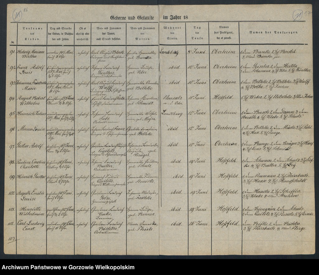 image.from.unit.number "Duplikate der Kirchenbücher der Parochie der Hauptkirche zu Landsberg an der Warthe (zawiera także księgę zgonów Konkordien Kirche z 1842 r.)"