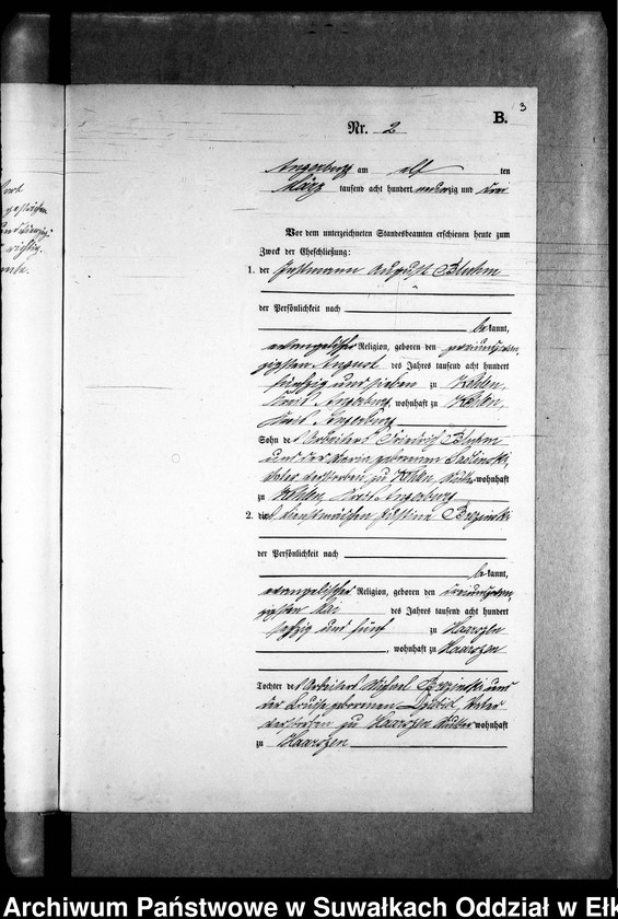 image.from.unit.number "Heiraths-Neben-Register des Preussischen Standes-Amtes Kehlen Kreis Angerburg"