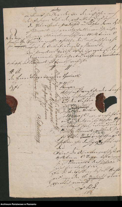 Obraz 11 z jednostki "A. betr. den polnischen Überläufer Franz Betka aus Trzcinica und Czeslaus von Biernacki aus Małkow"