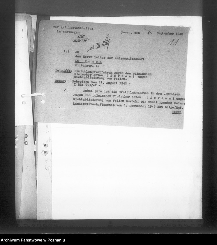 Obraz 15 z jednostki "Inspektion - Abteilung V/ W"