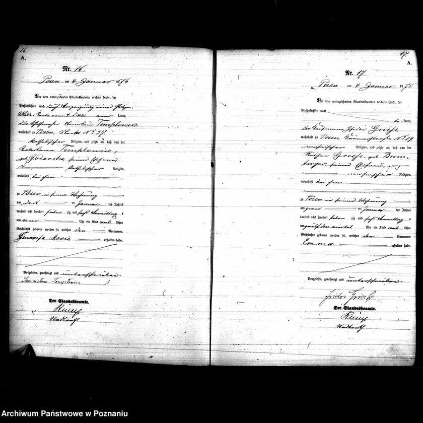 Obraz 11 z jednostki "Księga urodzeń"