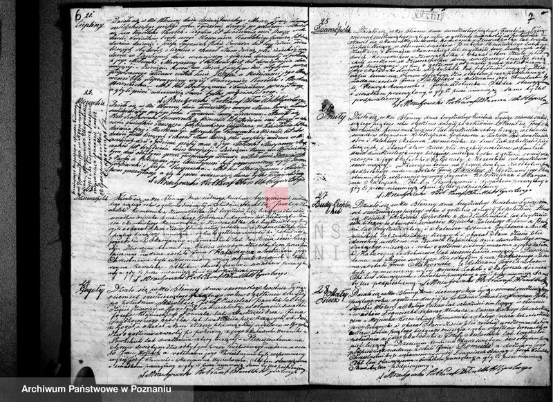 Obraz 5 z jednostki "Duplikat urodzonych, zaślubionych i zgonów"