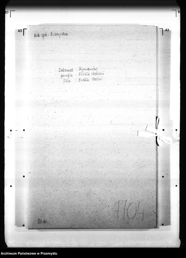 Obraz 4 z jednostki "[Kopie ksiąg metrykalnych parafii Królik Wołoski z filią Królik Polski (dekanat Rymanów)]"
