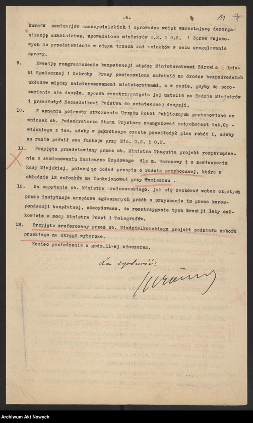 image.from.unit.number "Protokoły posiedzeń Rady Ministrów, T. I"