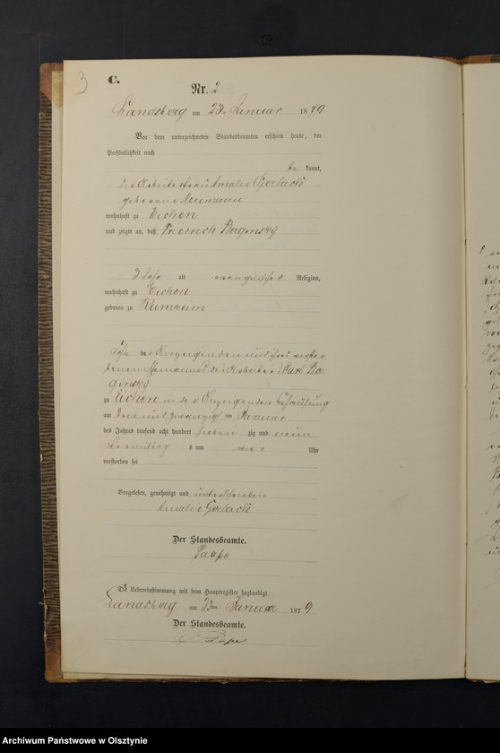 image.from.unit.number "Sterbe-Neben-Registre Nr 1 - 40"