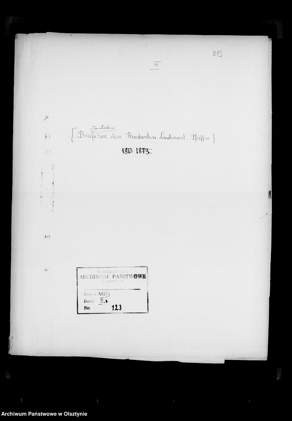 image.from.unit.number "/Briefe Verschiedener an den Rendanten Lieutnant Pfeiffer/"