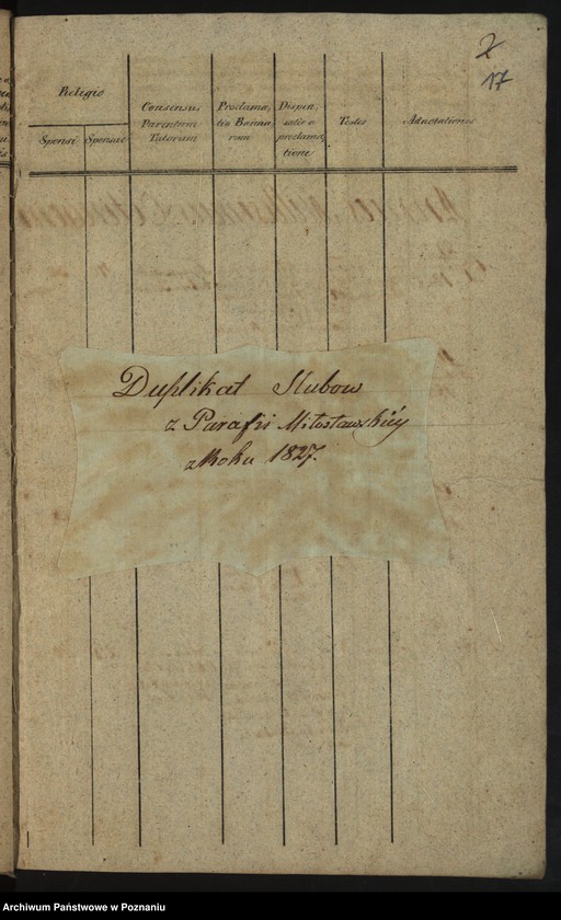 image.from.unit.number "Duplikat Chrztów, Ślubów i Pogrzebów"