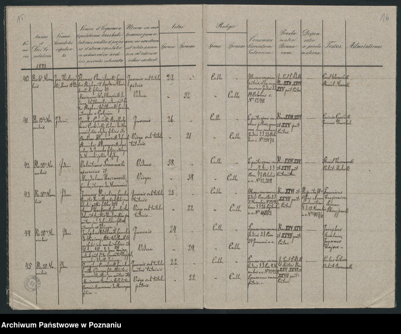 Obraz 10 z jednostki "Księga małżeństw"