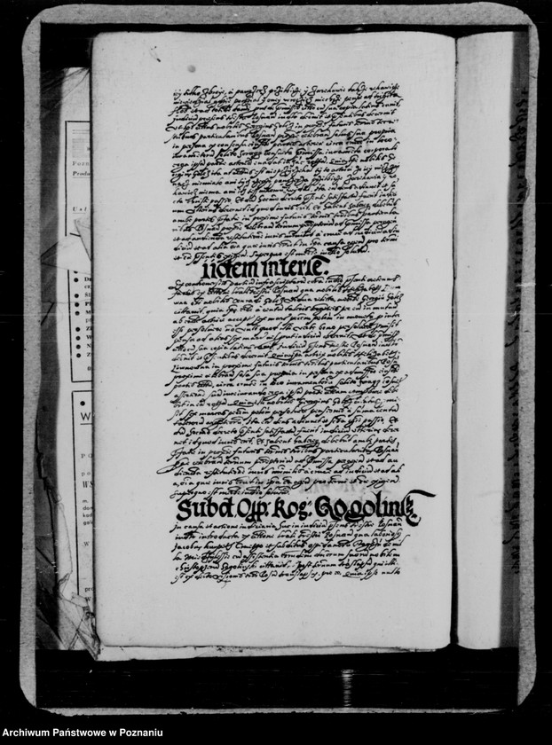 Obraz 16 z jednostki "Inscriptiones, relationes, decreta [inducta]"