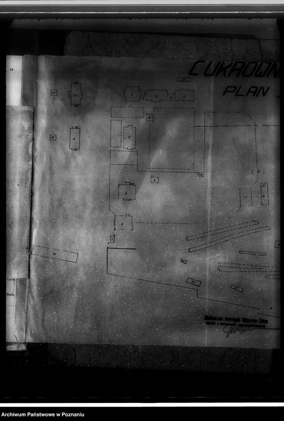 Obraz 14 z jednostki "Cukrownia Witaszyce pow. jarociński /pozwolenie na budowę budynku dla wytwórni acetylenu/"