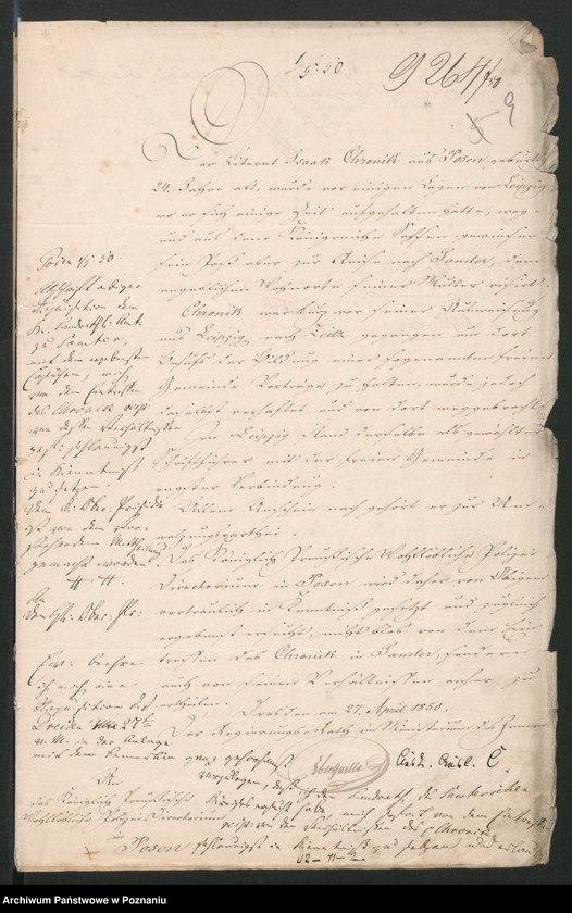 Obraz 12 z jednostki "A. betr. Auskunft über Ausländer Lit. C /Namen-Rotulus vorgeheftet/"