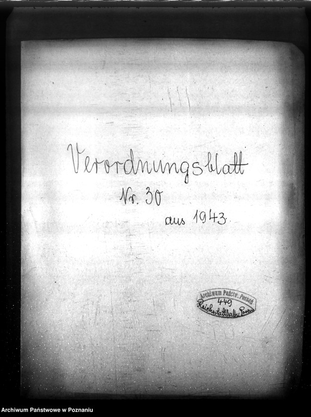 Obraz 4 z jednostki "Verordnungsblatt Nr. 30"