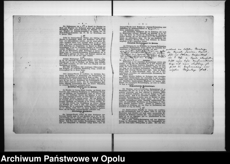 Obraz 9 z jednostki "Acta des Magistrats zu Oppeln betreffend das Statut der alten Schuhmacher Innung"