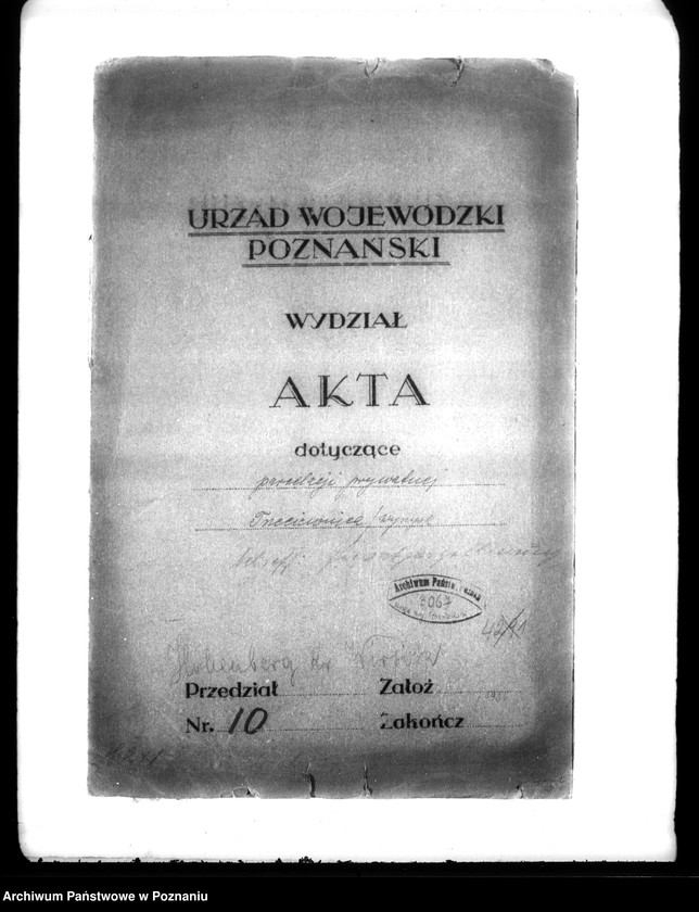 Obraz 4 z jednostki "Parcelacja prywatna majątku Trzeciewnica powiatu wyrzyskiego"