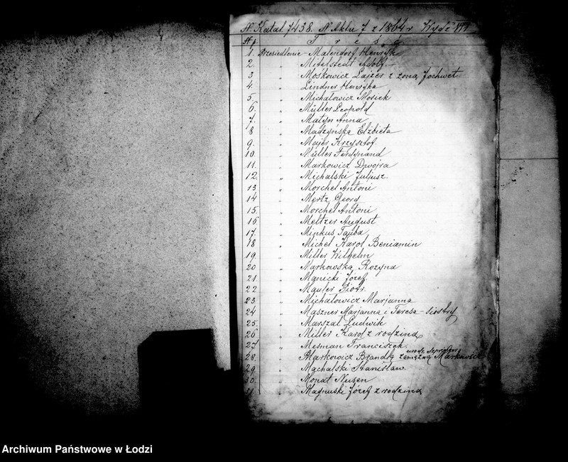 Obraz 6 z jednostki "Akta tyczące się przesiedleń"