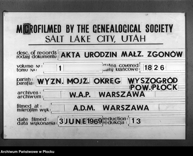 image.from.unit.number "Akta urodzeń, małżeństw i zgonów"