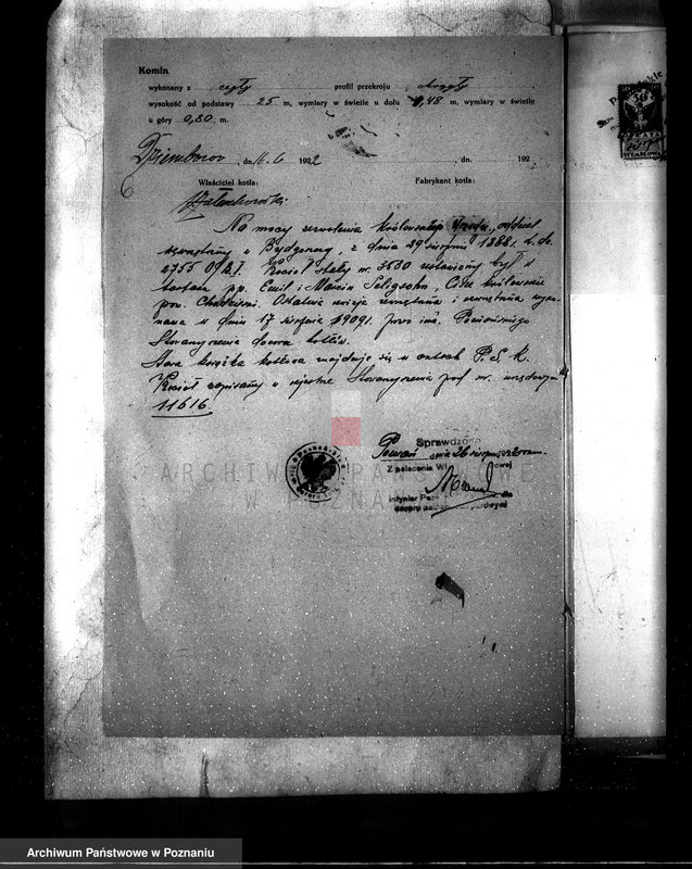 Obraz 10 z jednostki "Młyn i Tartak Apolinarego Załachowskiego w Dziembowie pow chodzieski"