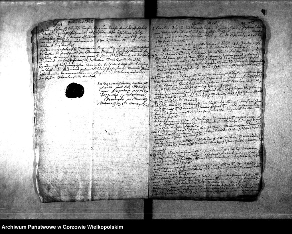 image.from.unit.number "Duplikate der Kirchenbücher von der Parochie Marwitz (Marwice)"