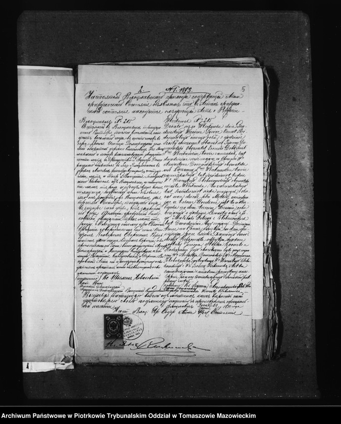 Obraz 10 z jednostki "[Dowody do akt małzeństw]"