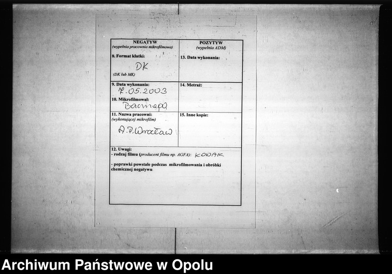 Obraz 3 z jednostki "Acta des Magistrats zu Oppeln betreffend die Markt-Ordnung für hiesige Stadt Vol I"