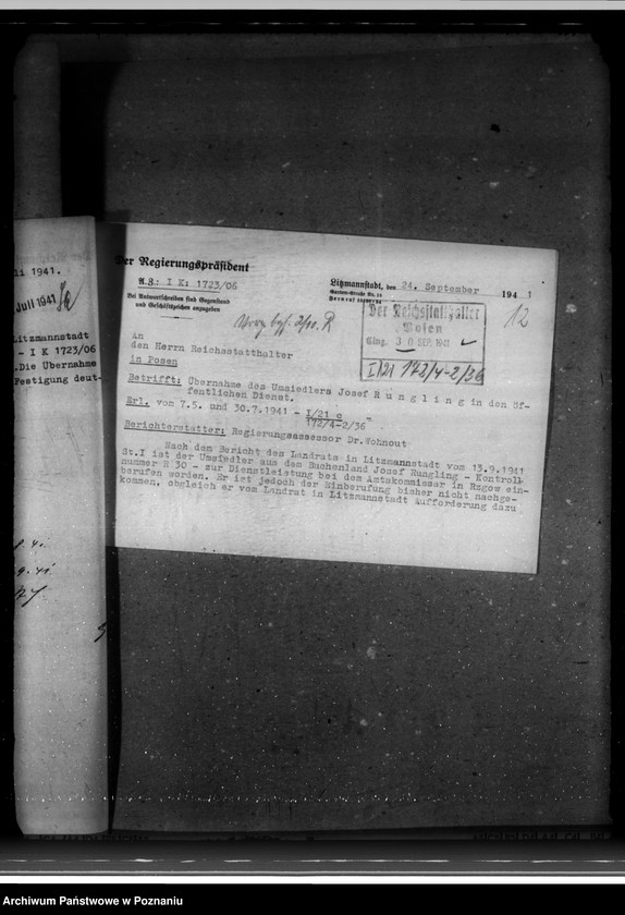 Obraz 18 z jednostki "Übernahme der Rückwanderer in den öffentlichen Dienst"