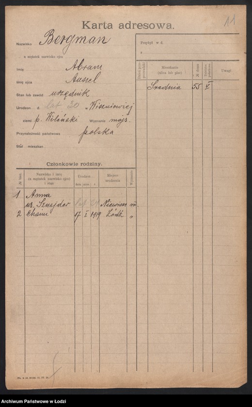 image.from.unit.number "[Spis ludności Łodzi] Berginda - Berkowicz"