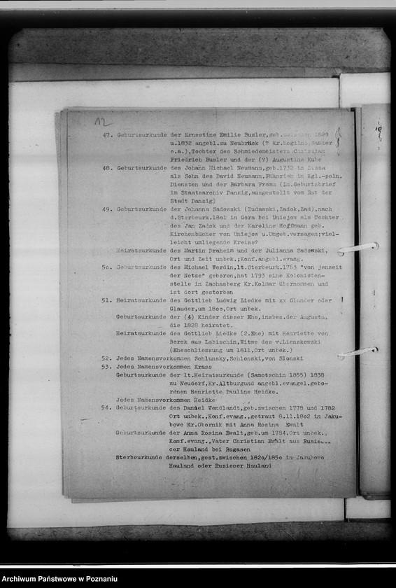 Obraz 16 z jednostki "Mittelungsblätter an die Kreissippenämter für das Geschäftsjahr 1944/45"