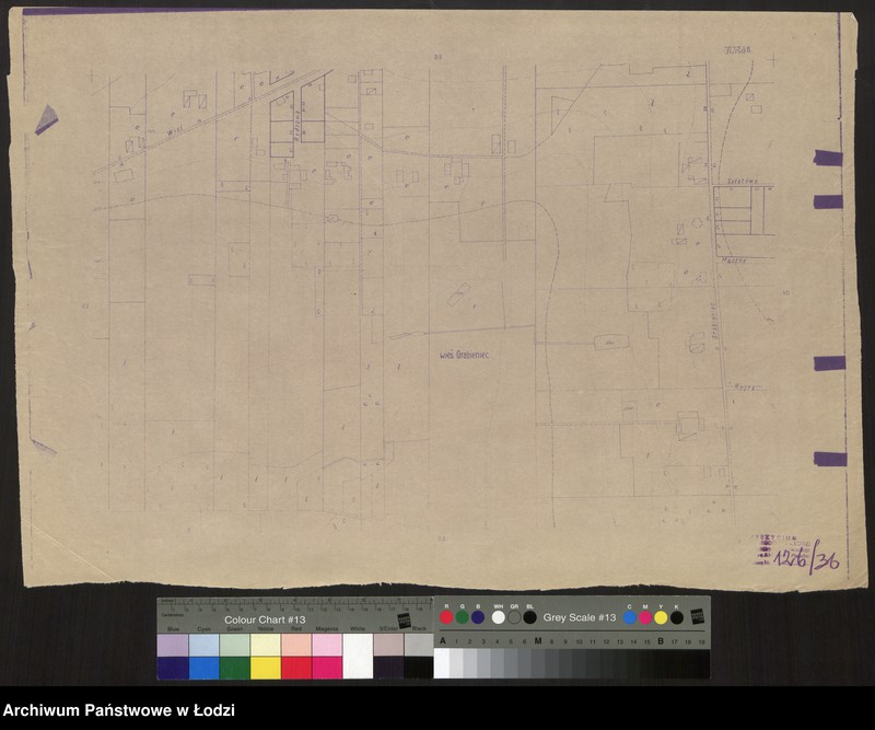 Obraz 1 z jednostki "Plan miasta Łodzi Sekcja NW 46"