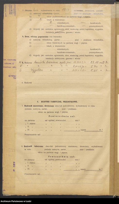 image.from.unit.number "Księga inwentarzowa nieruchomości m. Łodzi ul. Bankowa"