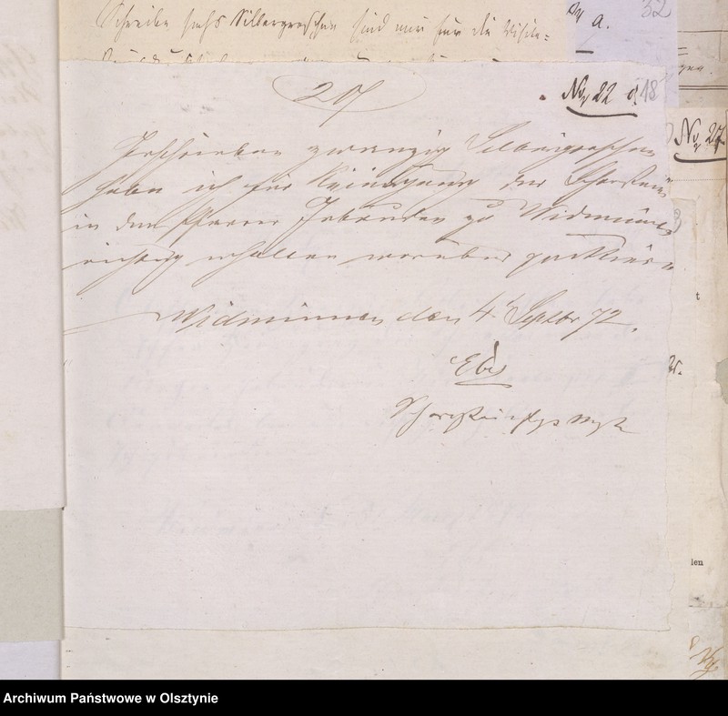 image.from.unit.number "Beläge zur Widminnenschen Kirchen Kassen Rechnung pro 1870"