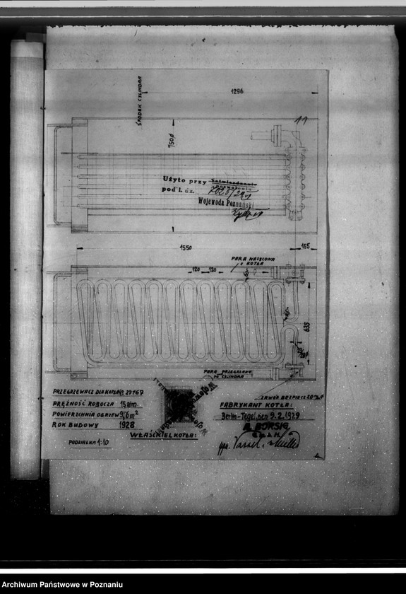 Obraz 18 z jednostki "Majątek Borowo pow. kościański własność O. Bernutha nr woj. kotła 6349"