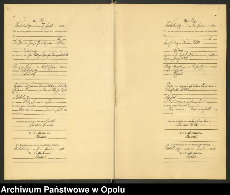 image.from.unit.number "Urząd Stanu Cywilnego Kobylice Księga zgonów rok 1900-03"