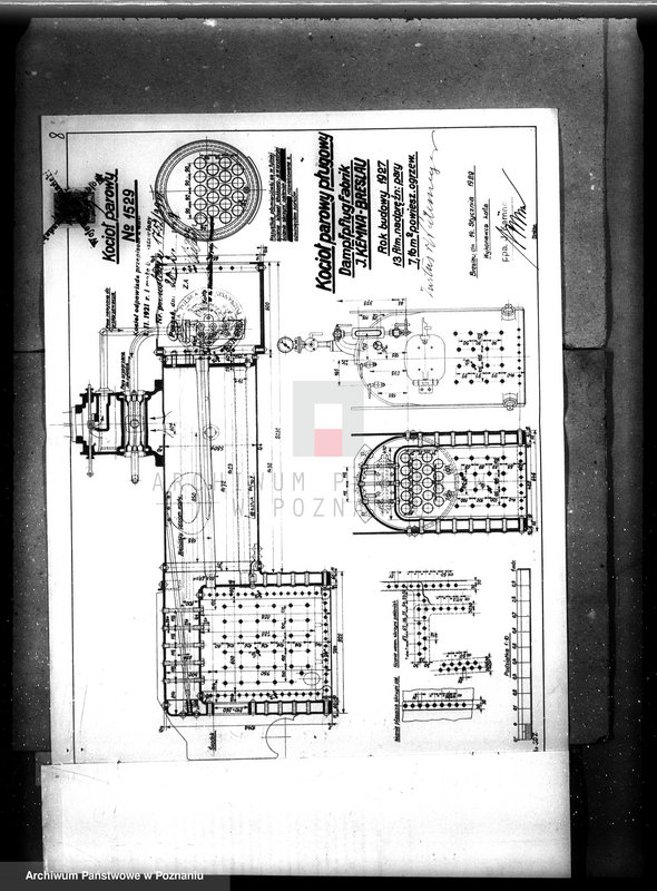 Obraz 12 z jednostki "Majętność Wonieść, pow śmigielski własność J. Wedemeyer nr woj. kotła 6264"