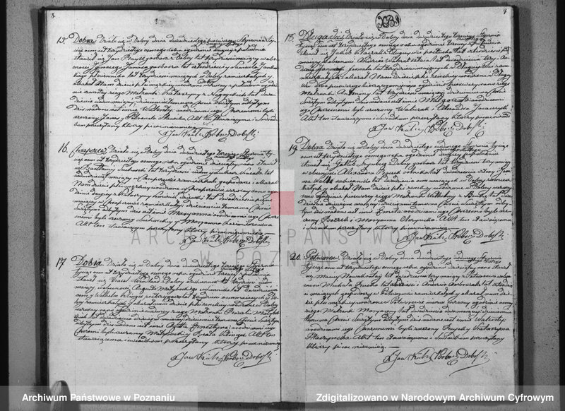 Obraz 6 z jednostki "Księga urodzeń, małżeństw i zgonów"