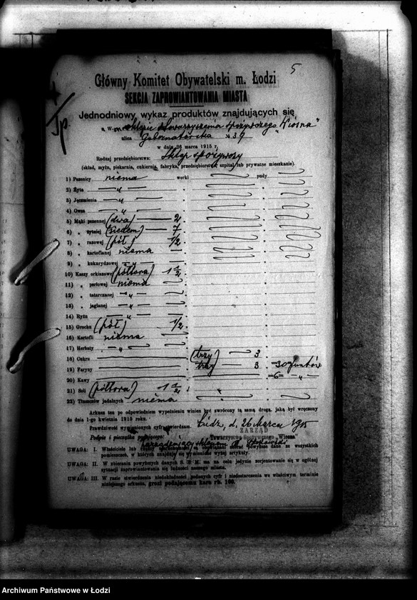 Obraz 8 z jednostki "Jednodniowy spis żywności"